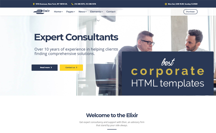 Html5 Templates Corporate