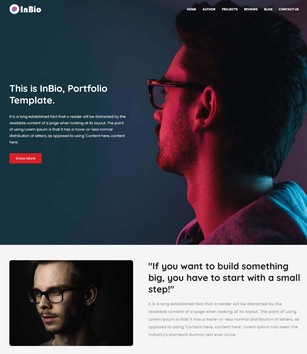 InBio Blogger Templates