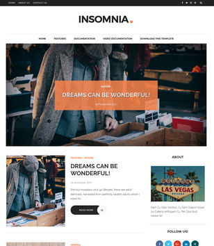 Insomnia Blogger Templates