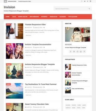 Invision Blogger Templates
