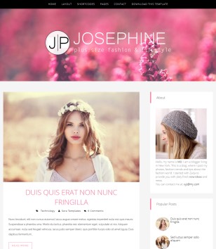 JosePhine Blogger Templates
