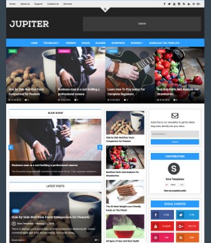 Jupiter Blogger Templates