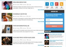 Kaizen Awesome Magz Blogger Templates