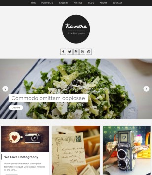 Kamera Blogger Templates