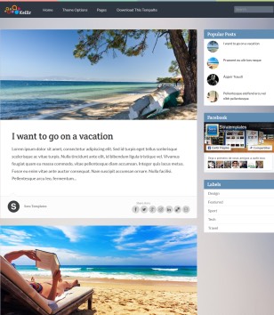 Keilir Responsive Blogger Templates