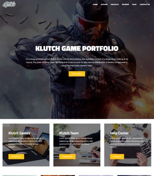 Klutch Blogger Templates