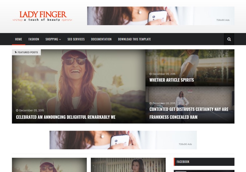 Lady Finger Blogger Template specially designed for online magazine blogs. Free blogger templates 2017. Making your blogger blog good to read and staying visitors on your blog with Lady Finger Blogger Template