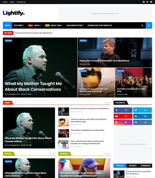 Lightify Blogger Templates