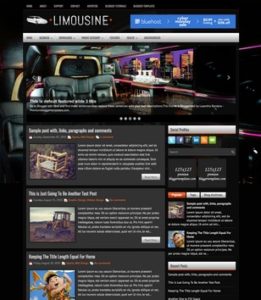 GameTown Dark Blogger Template • Blogspot Templates 2024