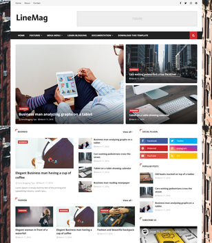 LineMag Blogger Templates