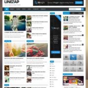 Linezap Responsive Blogger Templates