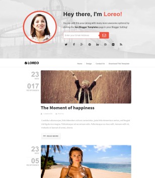 Loreo SEO Blogger Templates