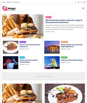 Mago Blogger Templates