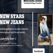 Marliska Jeans Soon Blogger Templates