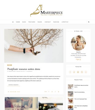 Masterpiece Standard Blogger Templates