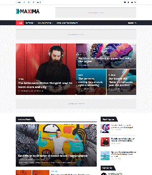 Maxima Blogger Templates