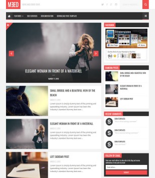 Frau Responsive Blogger Template 2014 Free Blogger Templates