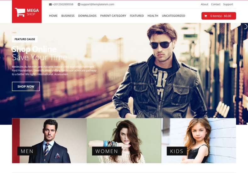 Mega Shop Blogger Template • Blogspot Templates 2022