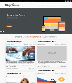 Mini T Blogger Templates