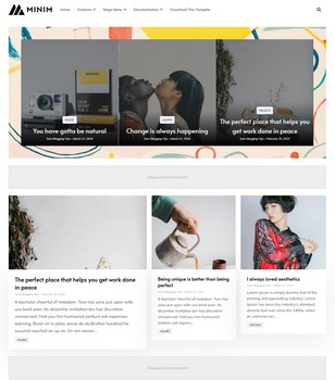 Minim Blogger Templates