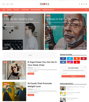 Miona Blogger Templates
