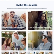 Mitti Blogger Templates