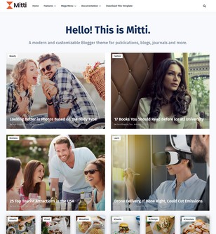 Mitti Blogger Templates