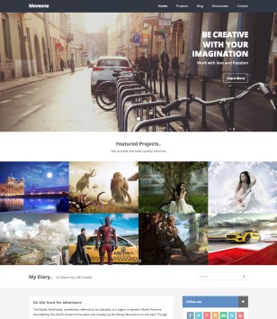 Moveone Blogger Templates