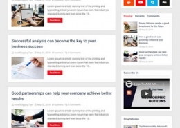 New Maggner Blogger Templates