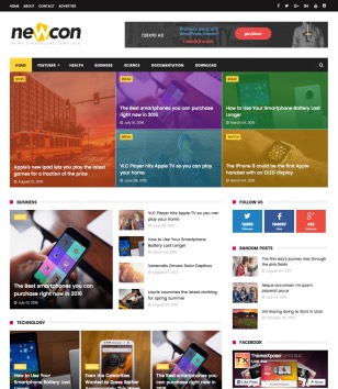 NewCon Blogger Templates