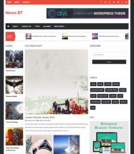 Xmax portfolio Responsive Blogger Template 2014 Free Blogger Templates