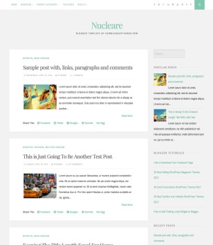 Nucleare Blogger Templates