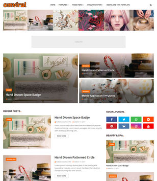 OmViral Blogger Templates