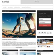 Omeo Responsive Blogger Templates