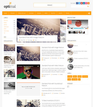 Optimal Blogger Templates