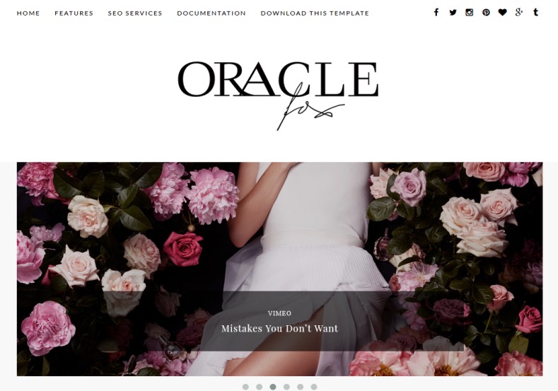 Oracle Blogger Template. Best fashion blogger templates for girls and fashion designers download free. Oracle Blogger Template.