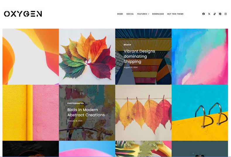 Oxygen Blogger Template is a clean, modern, and SEO-friendly Blogger theme designed for bloggers, writers, and magazine websites who want to showcase their content in a simple yet professional way.