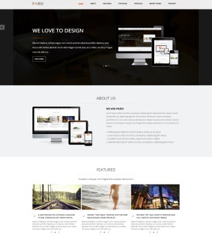 Parix Blogger Template Premium Templates