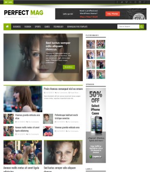 Perfect Mag Blogger Templates