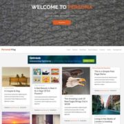 Personal Mag Responsive Blogger Templates