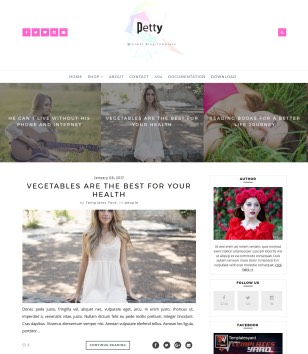 Petty Blogger Templates