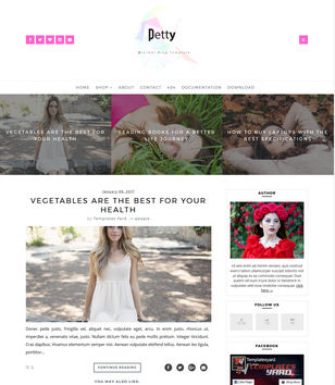 Petty Blogger Templates