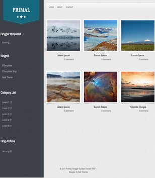 Primal Blogger Templates