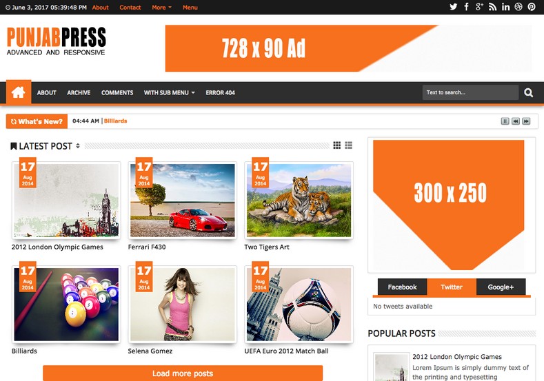 Free Joomla Templates 3. 0 Download