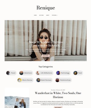 Renique Blogger Templates