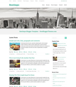 RestImpo Blogger Templates