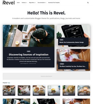 Revel Blogger Templates