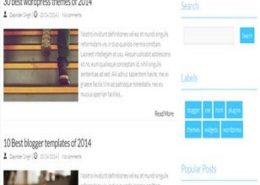 SeaWater Blogger Templates