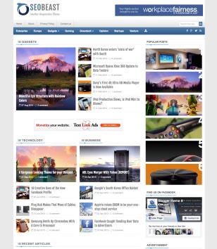SeoBeast Blogger Templates