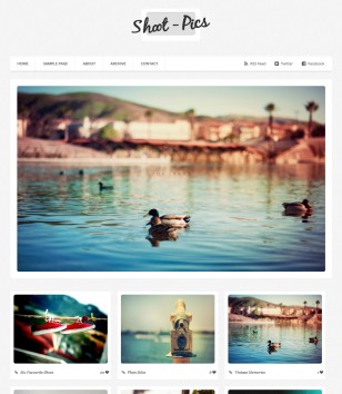 Shoot pics Blogger Templates